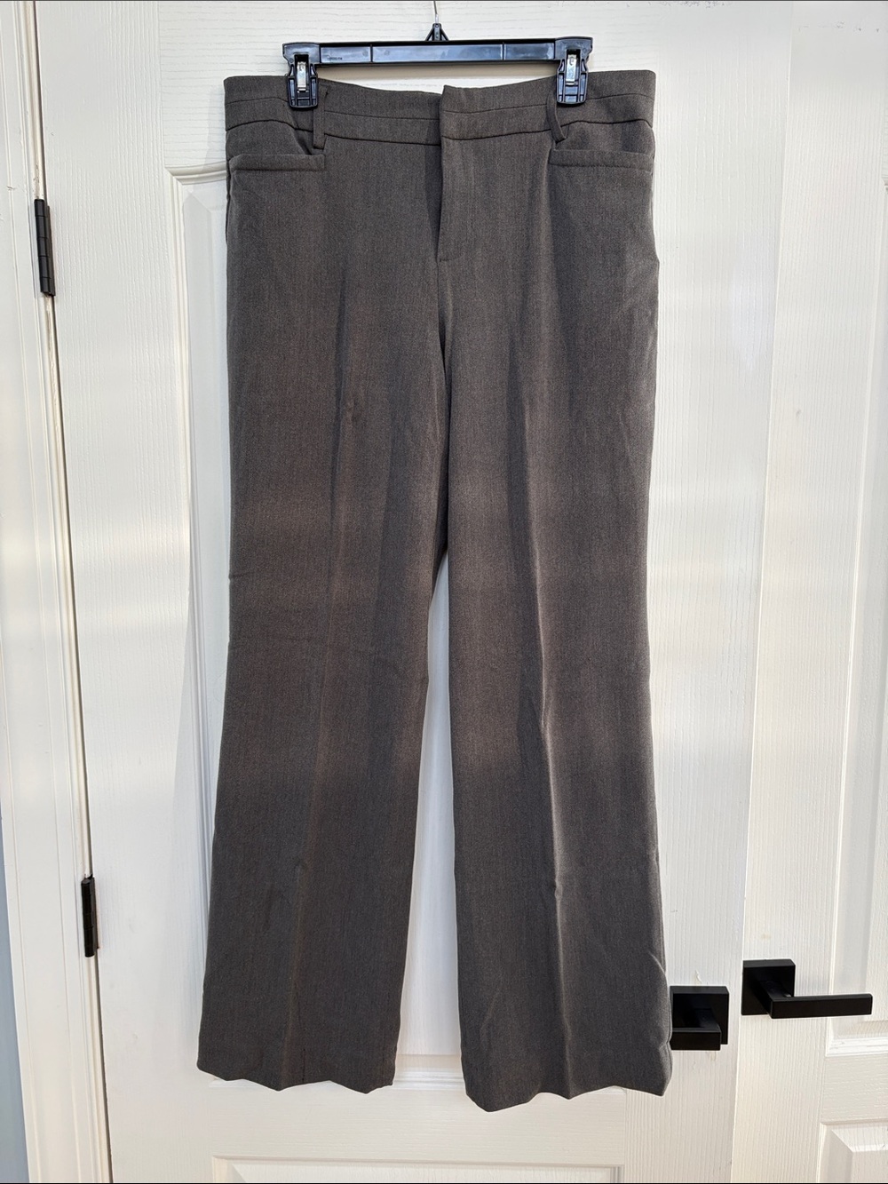 Nine West Women's Straight-Leg Dress Pants in Charcoal